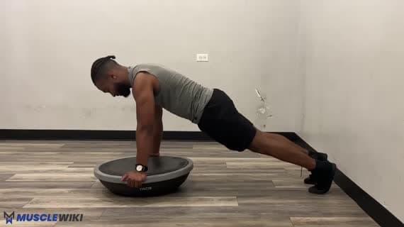 Bosu Ball ハンドプランク