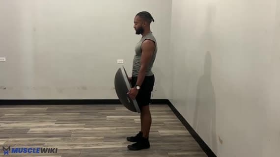 باي كرل على Bosu Ball