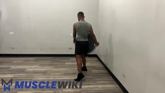 Holzhacker auf dem Bosu Ball
