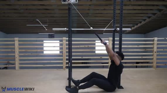 Oturarak Halat Face Pull