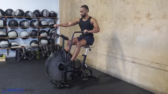 کاردیو (Assault Bike) — فقط با بازوها