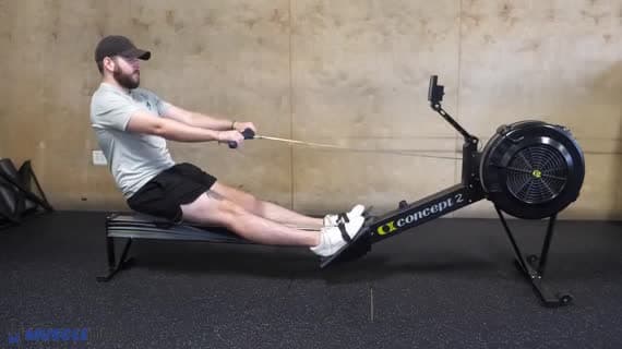 روئینگ کاردیو (Erg Rower) — فقط بازوها