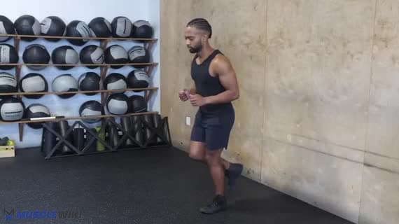 Cardio - Saut en avant sur une jambe