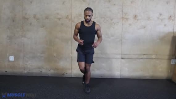 Saut latéral sur une jambe (cardio)