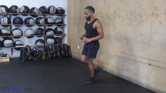Saut latéral sur une jambe (cardio)