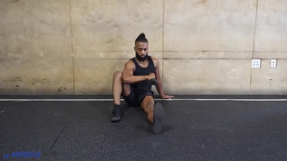 Rotation externe avec haltère