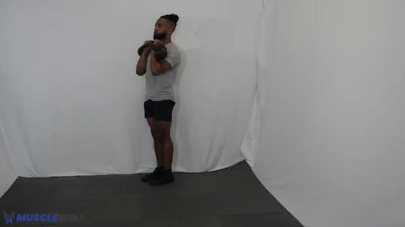 Kettlebell Front Rack Lateral Lunge (Double)