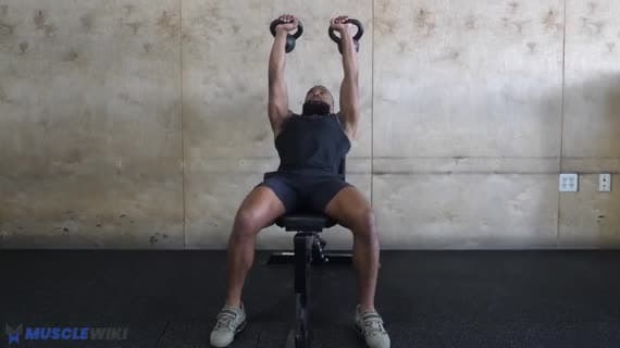 Développé incliné avec kettlebell