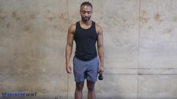 Einarmiges Seitheben mit Kettlebell
