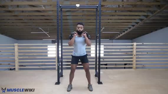 Thruster avec kettlebell