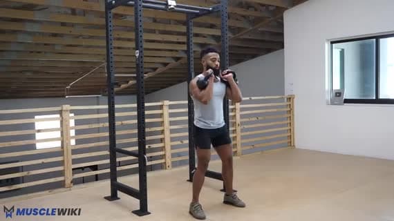 Thruster avec kettlebell