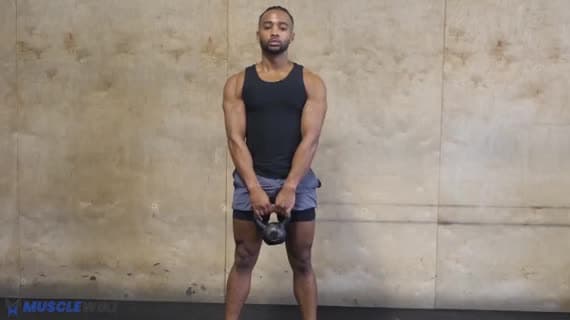 Remo Vertical con Kettlebell Individual