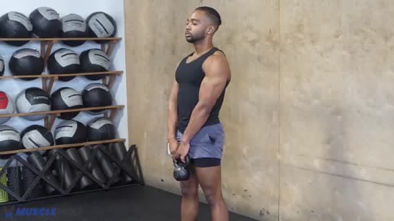 Remo Vertical con Kettlebell Individual