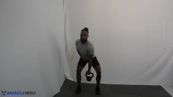 Arraché à un bras avec kettlebell