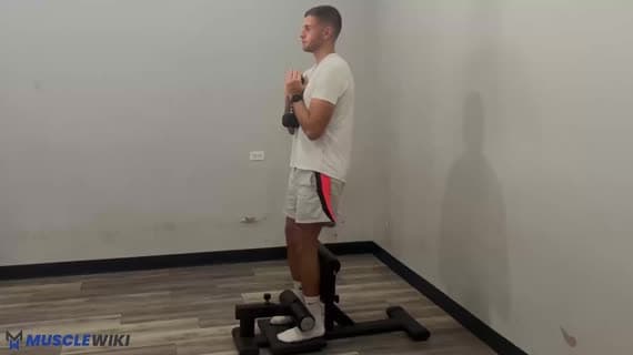 Makinede Goblet Sissy Squat
