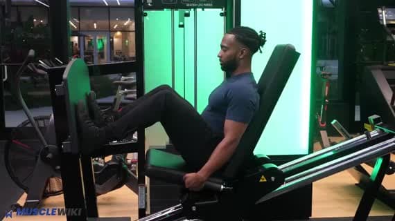 Leg Press Horizontal Máquina