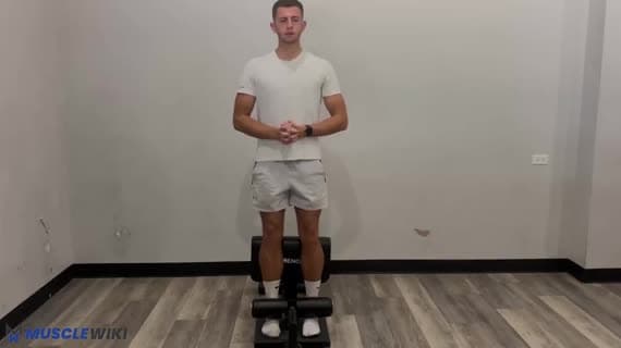 Makinede Sissy Squat