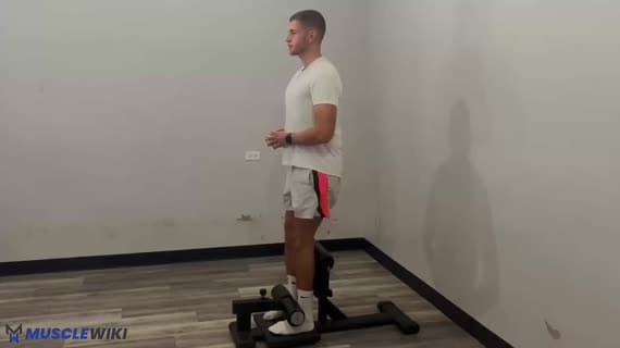 Makinede Sissy Squat