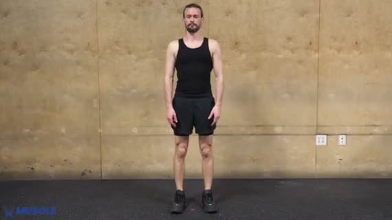 Kreuzheben mit Bounces – Dehnung