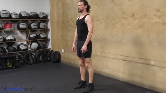 Kreuzheben mit Bounces – Dehnung