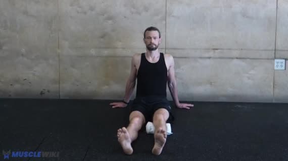 Handtuch Knie-Streckung Halten