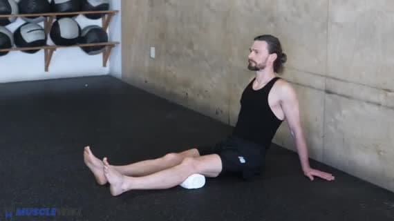 Handtuch Knie-Streckung Halten
