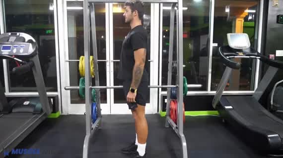 Smith Machine Flexão Lateral