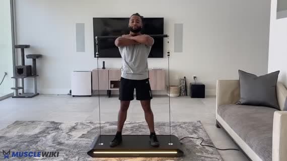 Vitruvian Squat Frontale