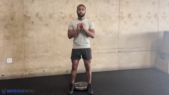 Squat con talloni sollevati