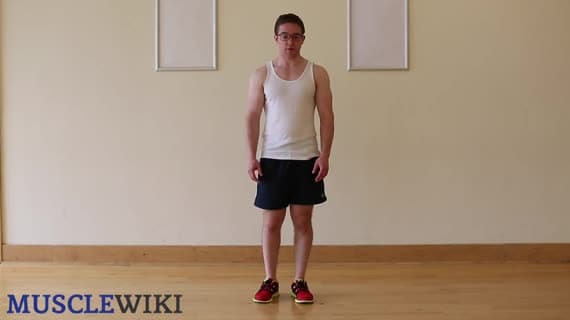 Rozciąganie tylnej części uda — wariant 2