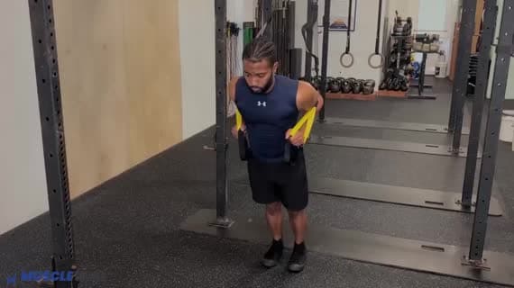 TRX Relevé de mollets