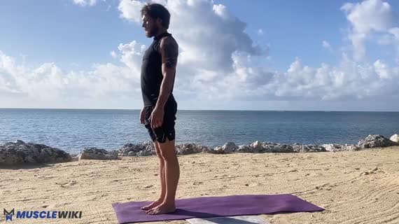 postura del ángulo lateral extendido