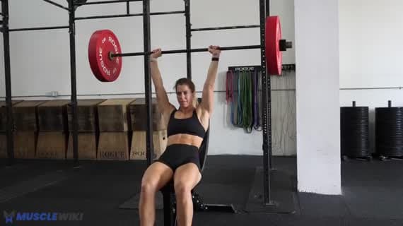 Barbell High Incline Bench Press