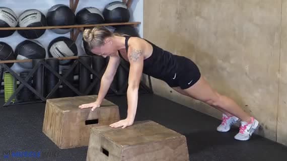 Bodyweight Elevated Push Up