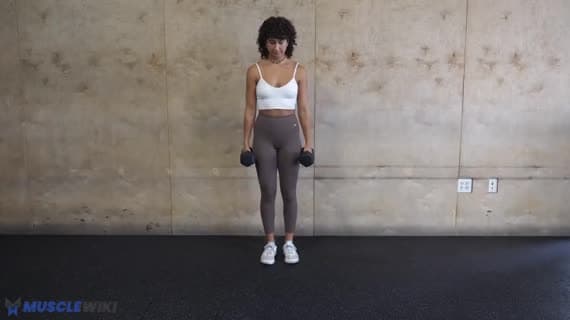 Dumbbell Forward Lunge