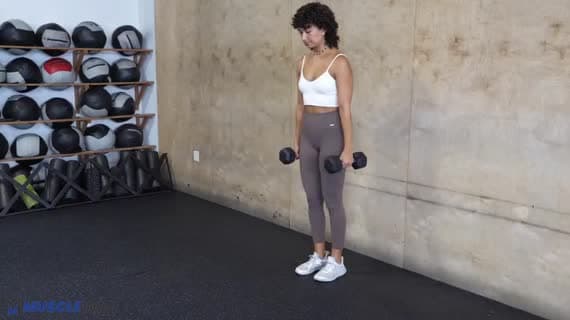 Dumbbell Forward Lunge