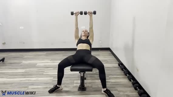 Dumbbell Guillotine Incline Bench Press
