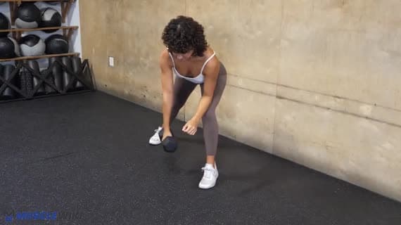 Dumbbell Single Arm Row Knee