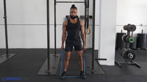 Band Squat
