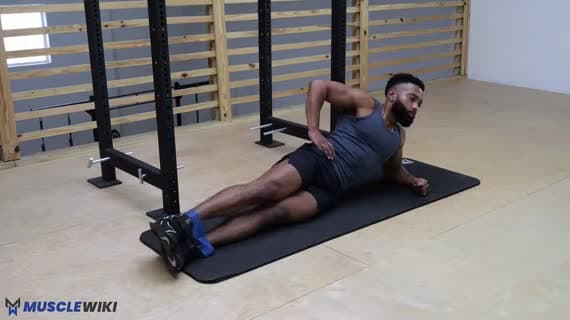 Mini Band Side Laying Hip Abduction