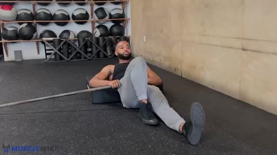 Ponte Glutei Monopodalico con Landmine