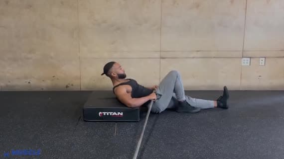 Ponte Glutei Monopodalico con Landmine