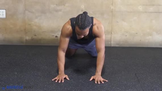 پلانک زانو بالا-پایین (وزن بدن)