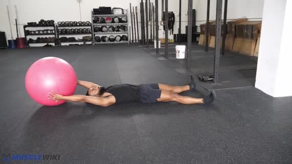 Stability Ball V Up Pass