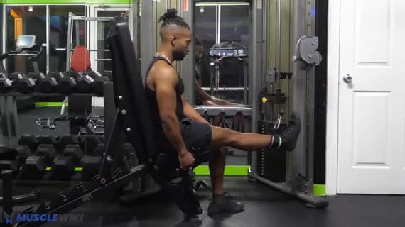 Cable Seated Leg Curl