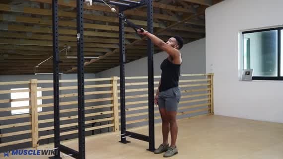 Cable Single Arm Face Pull