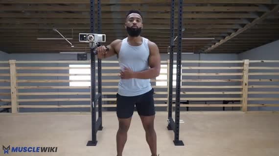Cable Standing Single Arm Chest Press