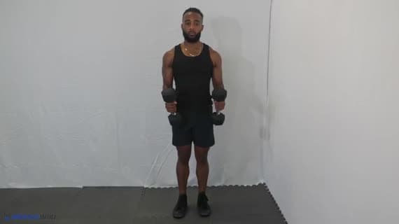 Dumbbell Bent Arm Lateral Raise