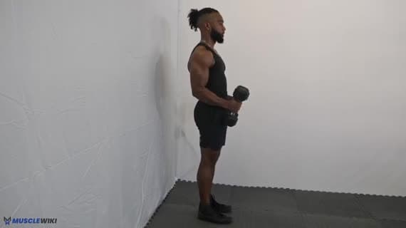 Dumbbell Bent Arm Lateral Raise