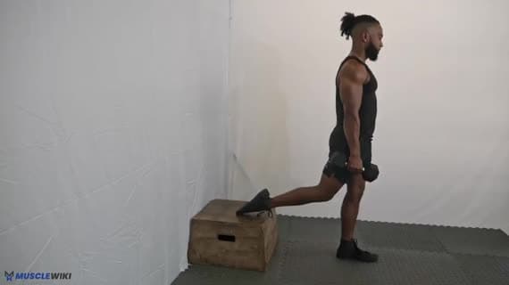 ダンベル・ブルガリアンスクワット